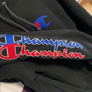 Men’s Black Champion Hoodie